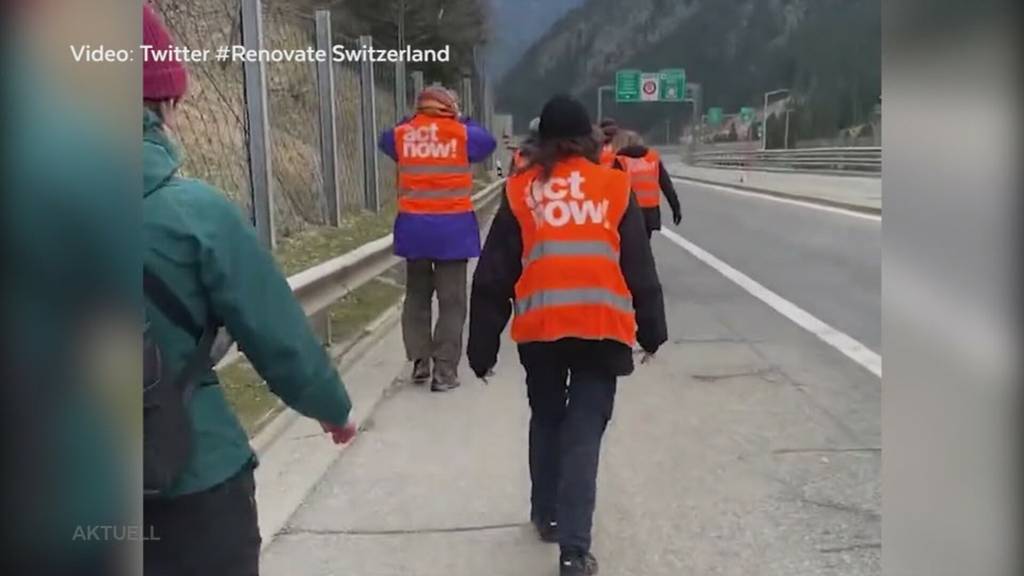 Klimakleber: Der Grüne Jonas Fricker bezeichnet die Aktion der Klimakleber am Gotthard als einen genialen Schachzug