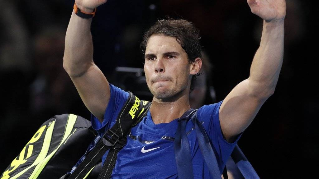 Ein Abschied mit Schmerzen: Rafael Nadal verlässt die O2 Arena einmal mehr ohne Titel