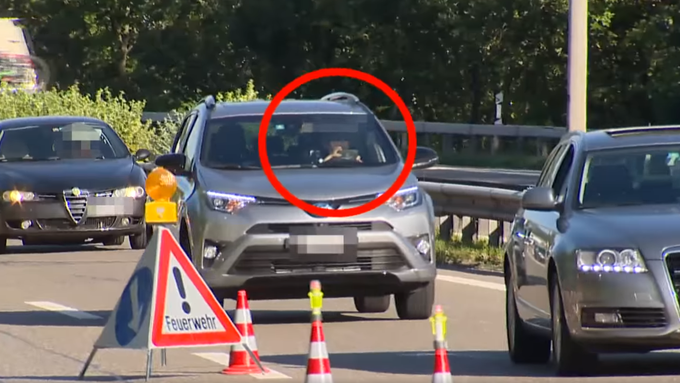 «Haarsträubende Szenen» auf der A1