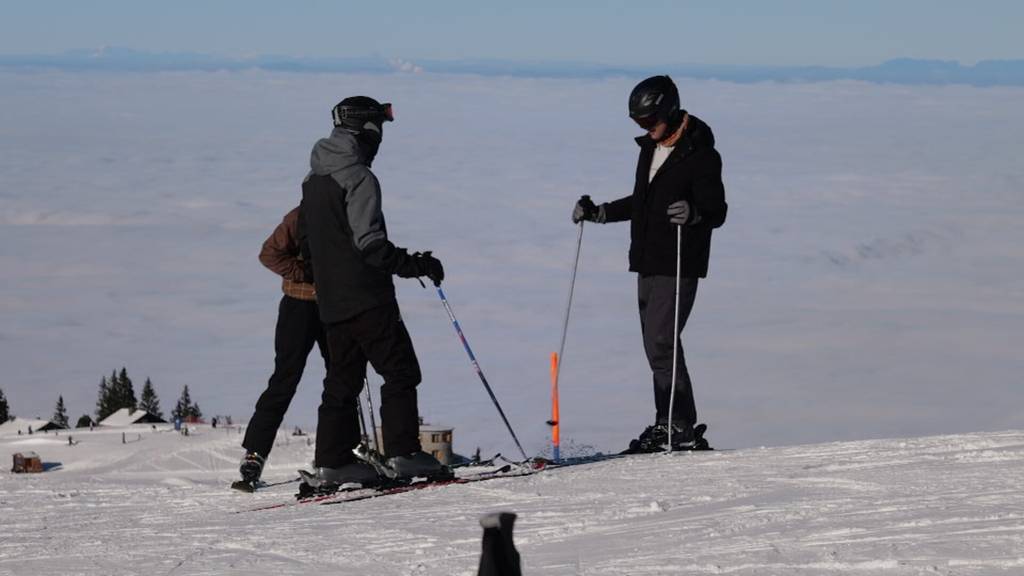 Hochbetrieb in den Skigebieten