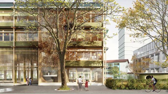Architekten planen Erweiterung des Schulhauses Guthirt