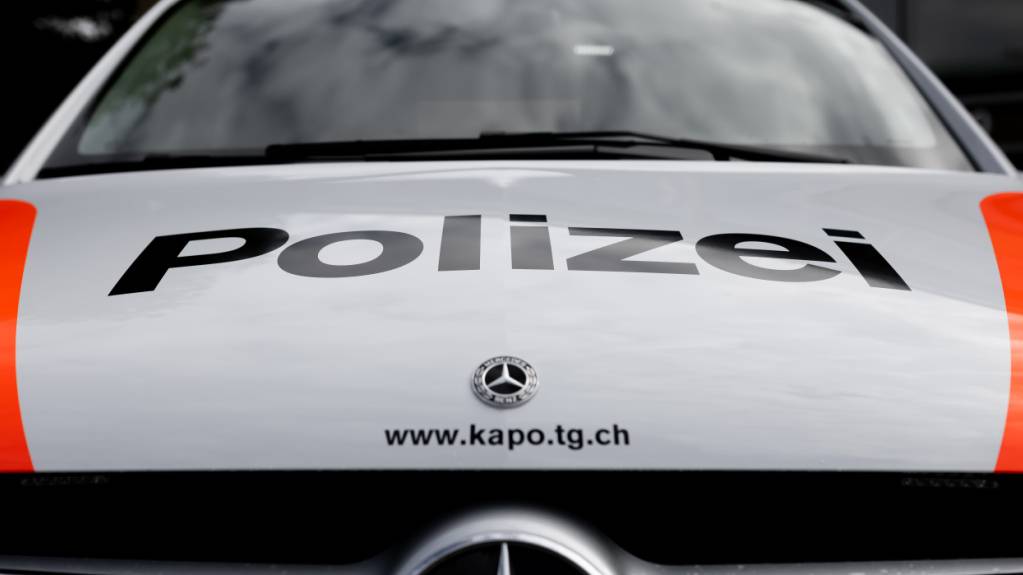 Die Kantonspolizei Thurgau rückte am Samstag nach einem Überfall aus. (Archivbild)