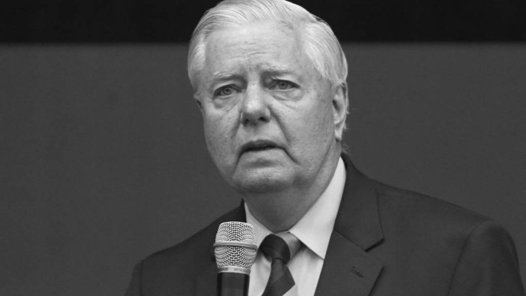 ARCHIV - Der US-amerikanische Senator Lindsey Graham ist überraschend gestorben. Foto: Felix Hörhager/dpa