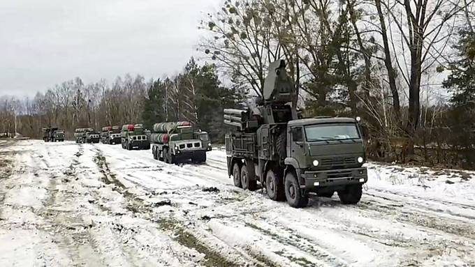 Ukraine-Konflikt: Belarus und Russland beginnen grosses Manöver