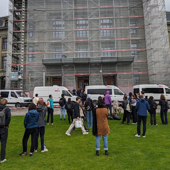 Polizei beendet Besetzung der Uni Bern