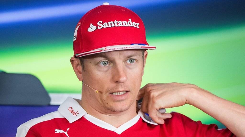 Ferrari setzt auch in der nächsten Formel-1-Saison auf Kimi Räikkönen