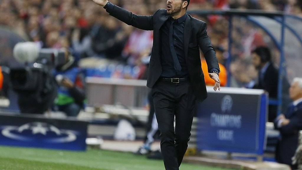 Atletico Madrid verkürzt die Dauer des Vertrages mit Trainer Diego Simeone um zwei Jahre