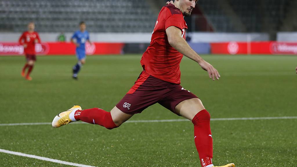 Der Schweizer Nachwuchsinternationale Andi Zeqiri sammelt erste Erfahrungen in der Premier League