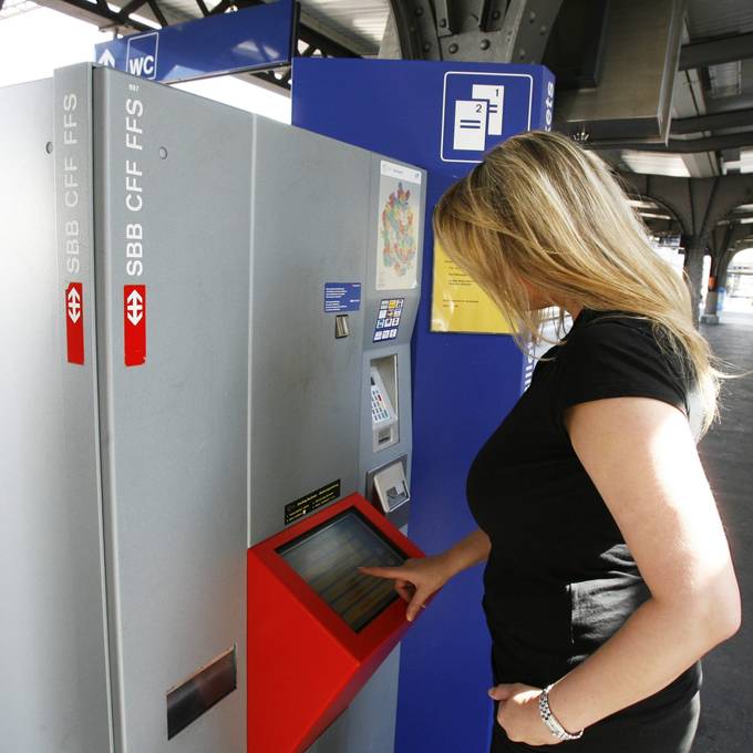 Verklebte Automaten am ganzen Bodensee