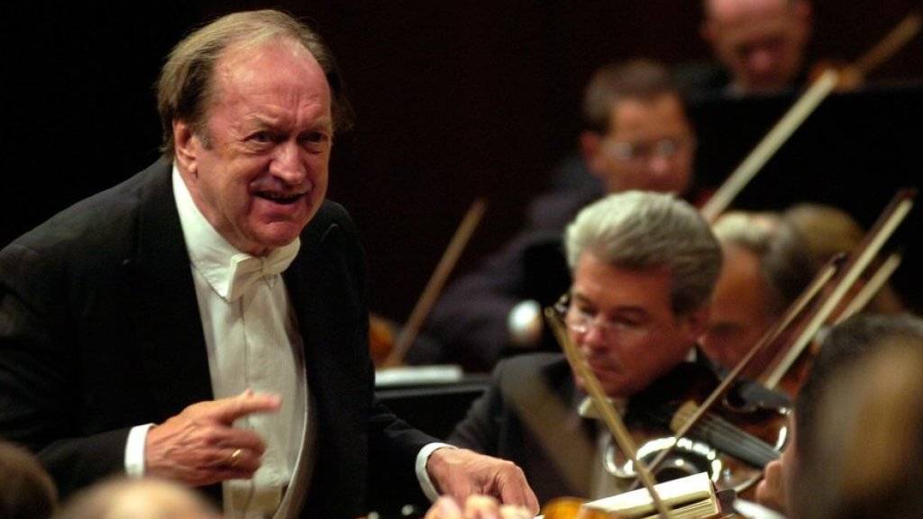 Dirigent Nikolaus Harnoncourt im Alter von 86 Jahren gestorben