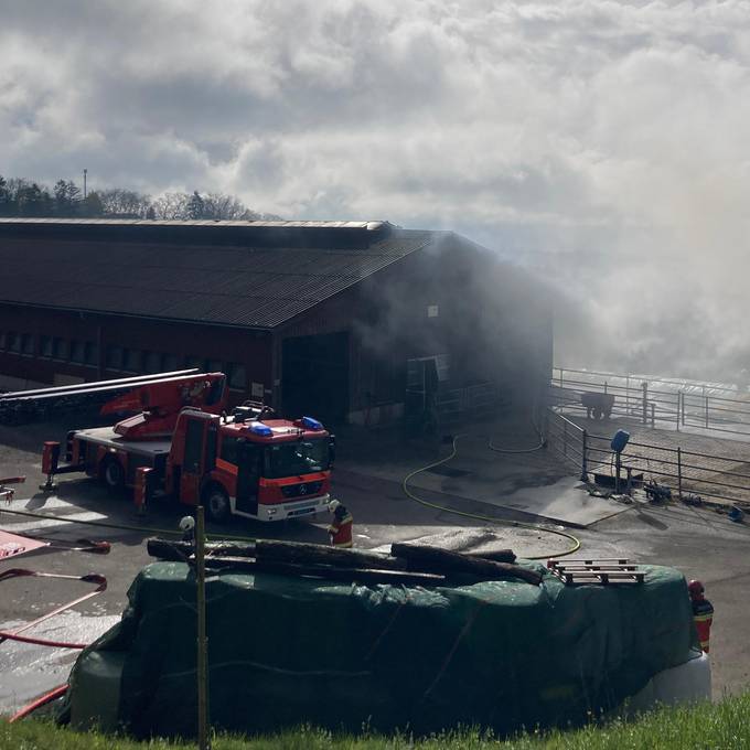 Schon wieder Brand beim Bauernhof «Untere Bangerten» in Günsberg