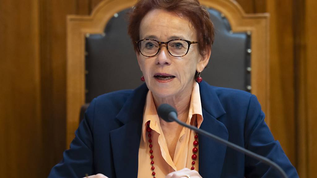 Eva Herzog, SP-BS, nimmt auch in der kommenden Legislatur im Ständerat Platz. (Archivbild)