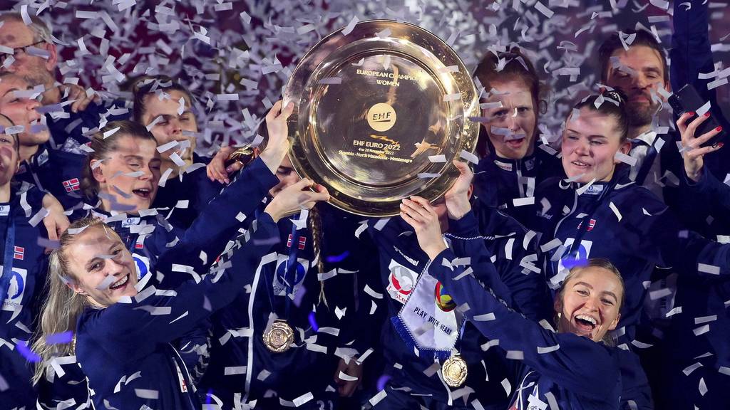Norwegen holt sich an der Ehf Euro 2022 Gold.