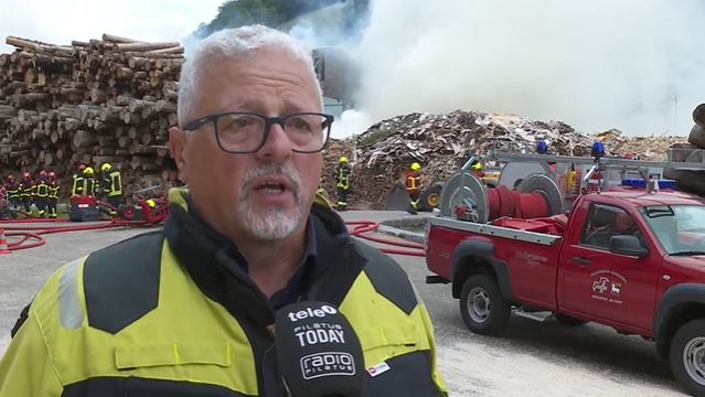 «Stichflammen schossen heraus» – Brand in Menznau fordert Feuerwehr
