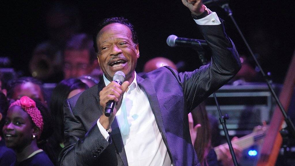 Edwin Hawkins am 10. Juni 2014 bei einem Auftritt im Apollo Theater in New York.