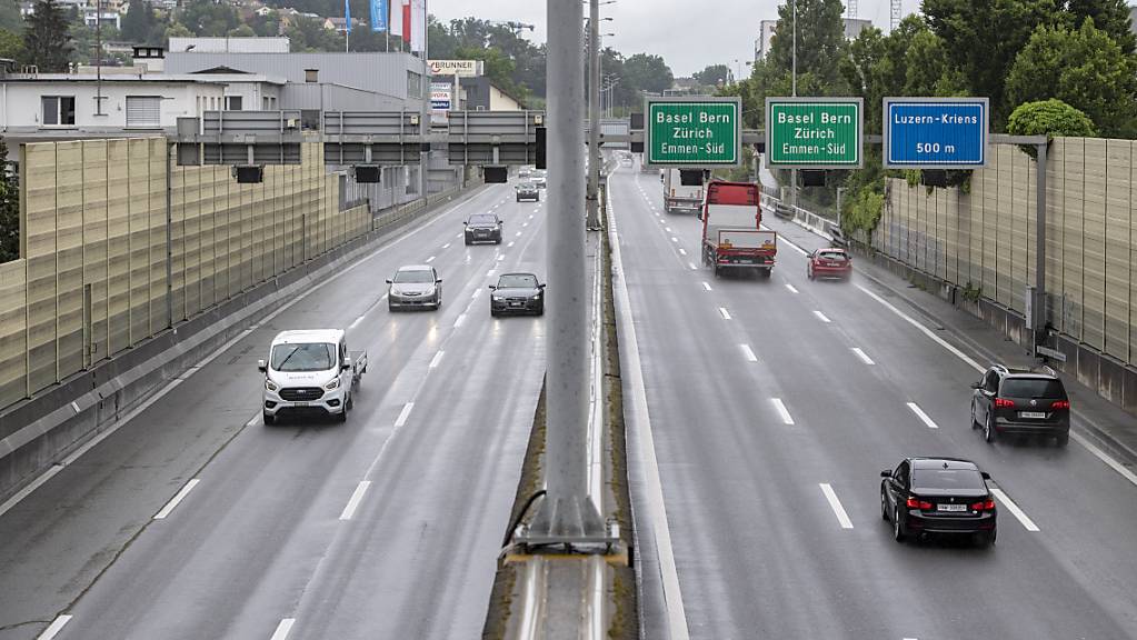 Stadt und Kanton Luzern sind sich einig, dass hier so bald wie möglich die neue Bypass-Autobahn durchführen soll. (Archivbild)