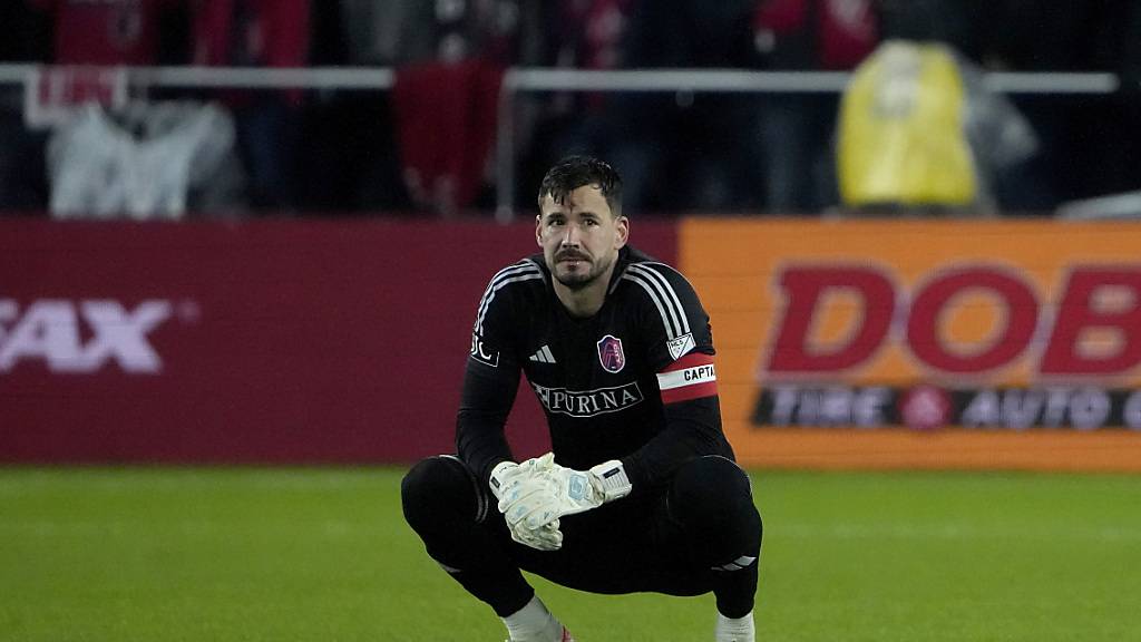 Goalie mit Captainbinde: Roman Bürki etablierte sich bei St. Louis City schnell als Leistungsträger