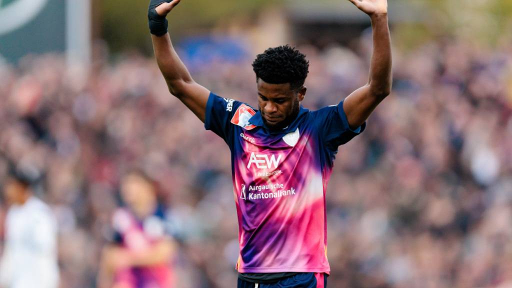 Nach dem Sieg gegen den FCZ musste Daniel Afriyie mit Aarau eine Niederlage hinnehmen