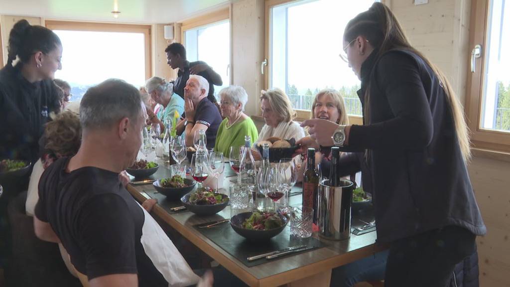 Nach Umbau und Pächtersuche: Restaurant «Oberer Gäbris» wieder geöffnet