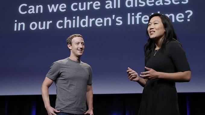 Zuckerberg und Ehefrau spenden drei Milliarden Dollar für Forschung