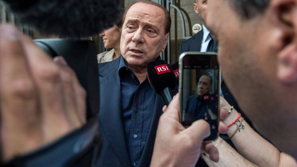 Silvio Berlusconi feiert den 80. Geburtstag im Kreise seiner Familie. (Archivbild)