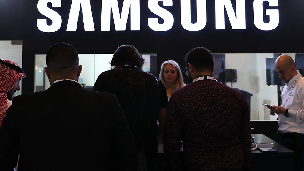 Samsung-Informationsstand an einer Verkaufsmesse in Dubai. (Archivbild)