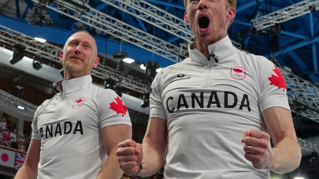 Nach dem Shitstorm Olympiagold: Marc Kennedy (rechts) ballt die Siegerfaust
