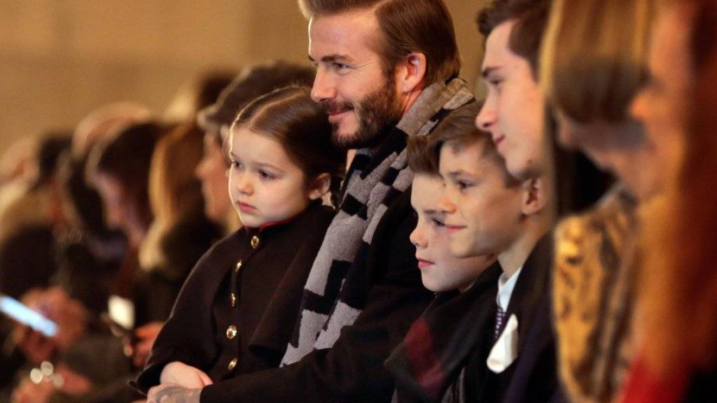 David Beckham tut alles für seine vier Kinder (Archiv)