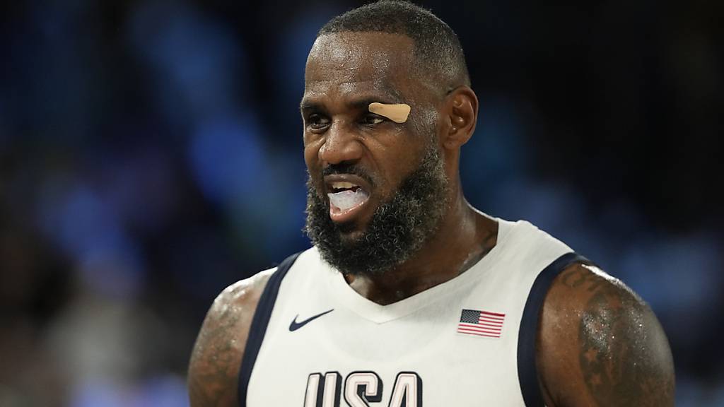 Die Serben fordern den NBA-Stars um LeBron James alles ab