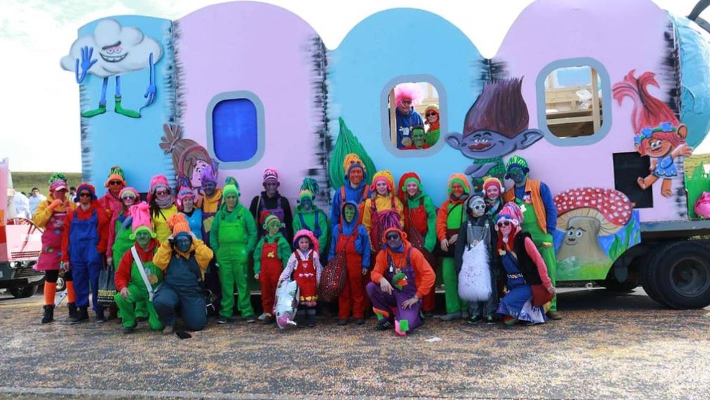 Wer so die St.Galler Fasnacht besucht, könnte angezeigt werden.