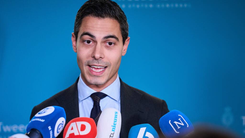 ARCHIV - Rob Jetten, Fraktionsvorsitzender der linksliberalen D66. Foto: Phil Nijhuis/AP/dpa/Archivbild