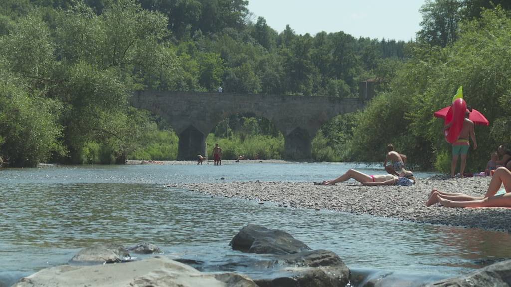 Hohe Wasserpegel: Baden in Ostschweizer Flüssen kann lebensgefährlich sein