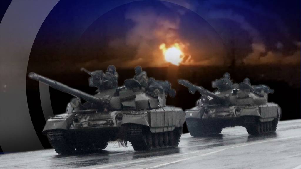 Russland griff in der Nacht die Ukraine an
