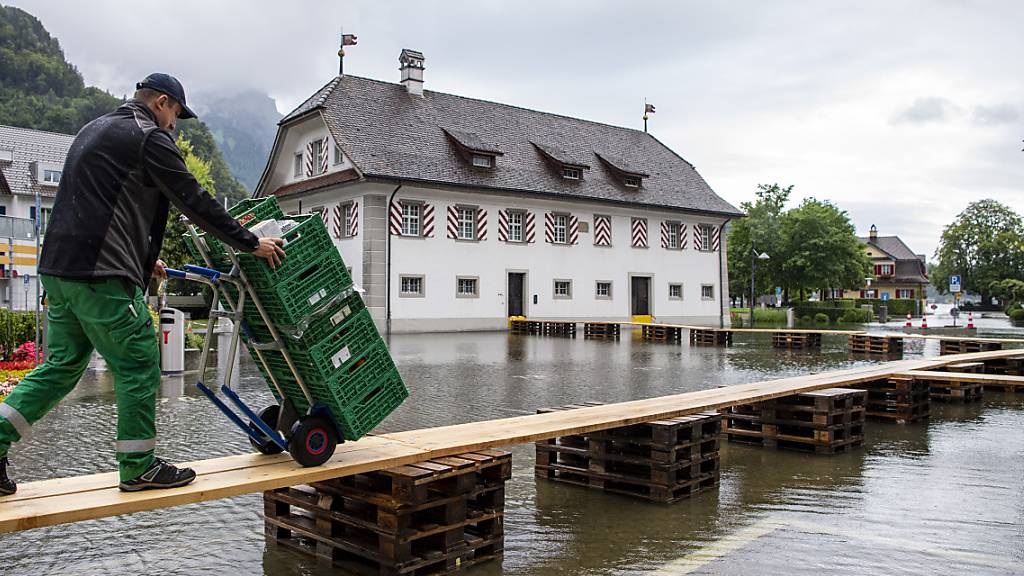 Hochwasser macht Innerschweizer Seegemeinden nervös