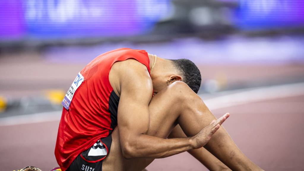 Am Boden zerstört: Jason Joseph startete optimal in den Final,  kam dann aber schon vor der ersten Hürde vom Kurs ab