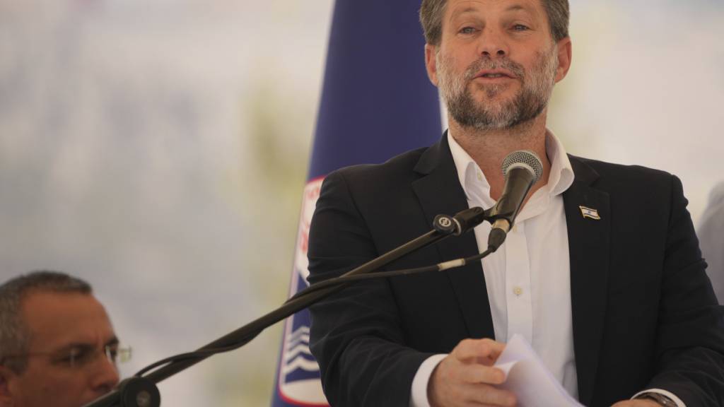 ARCHIV - Der israelische Finanzminister Bezalel Smotrich. Foto: Ohad Zwigenberg/AP/dpa