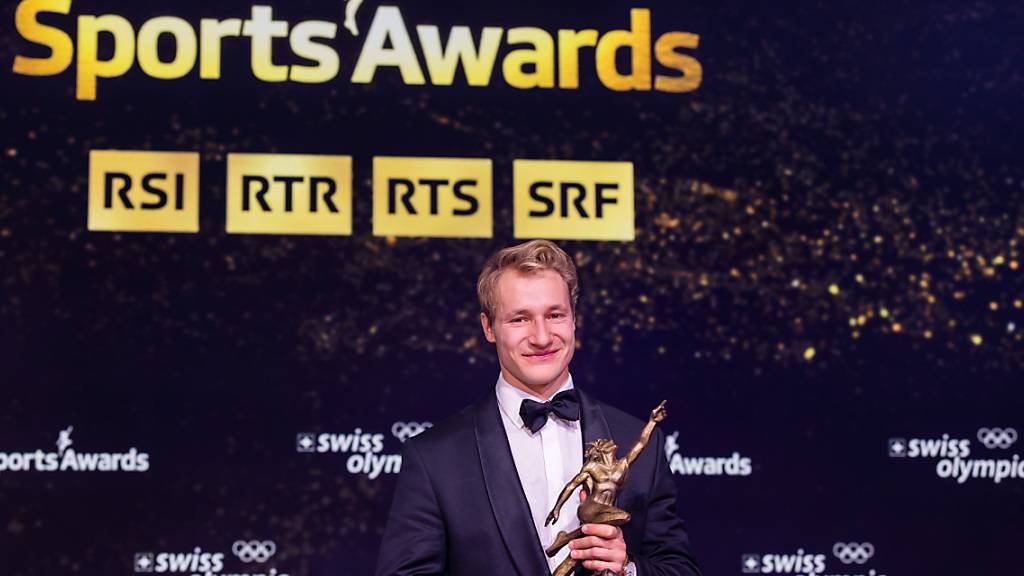 Dritte Trophäe als Sportler des Jahres in Folge: Skiüberflieger Marco Odermatt