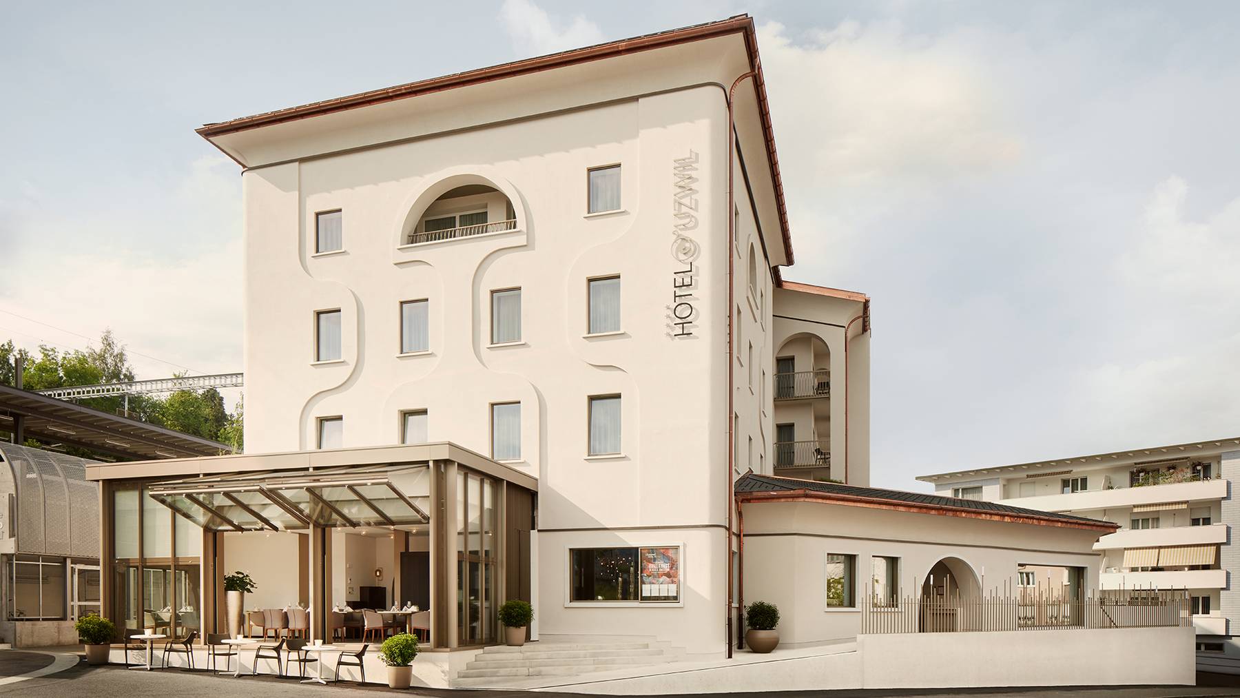 Das Hotel Uzwil bleibt für Spitalmitarbeiter und Militär geöffnet.