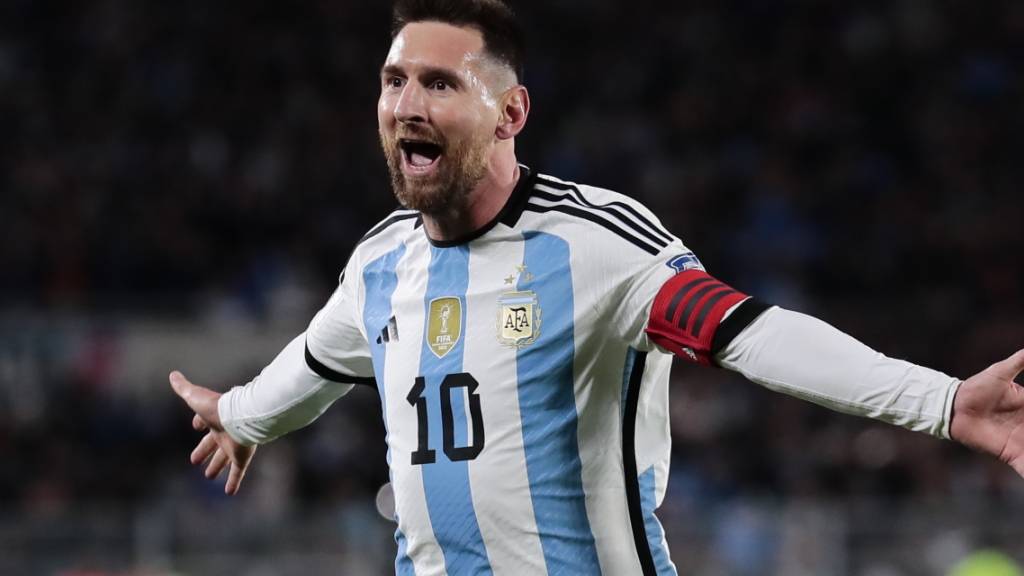 Kann schon wieder jubeln: Weltmeister Lionel Messi führt Argentinien zum Sieg über Ecuador