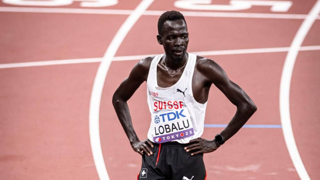 Dominic Lobalu konnte über 10'000 m nicht mit den Besten mithalten