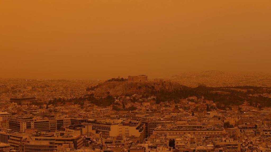 Wegen Saharastaub: Mehr Menschen landen in Athener Notaufnahmen