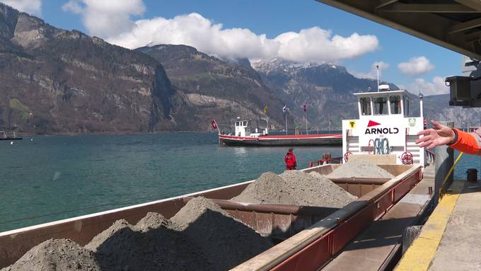 100’000 Tonnen Material aus zweiter Gotthardröhre wird im Urnersee versenkt