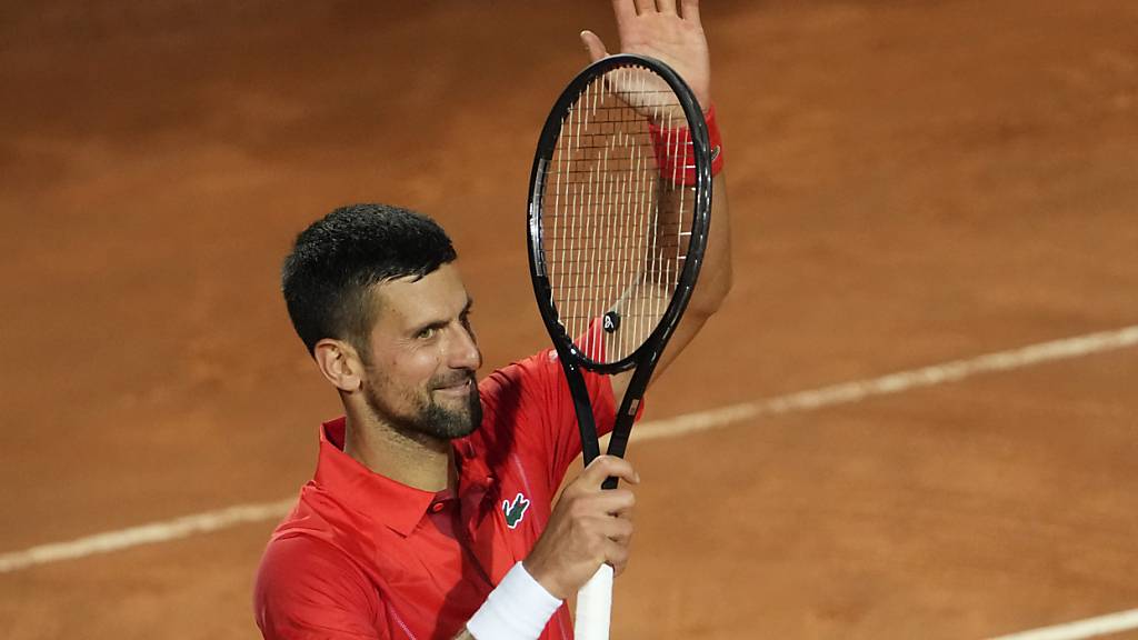 Novak Djokovic tritt nach seinem frühen Aus in Rom am Geneva Open an