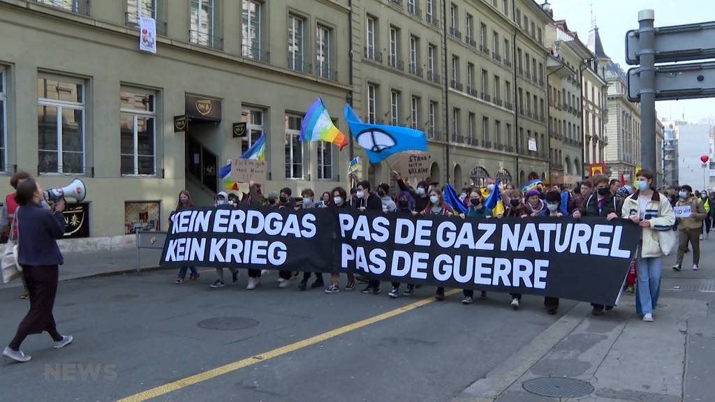 In Bern findet eine weitere Friedens-Demo statt