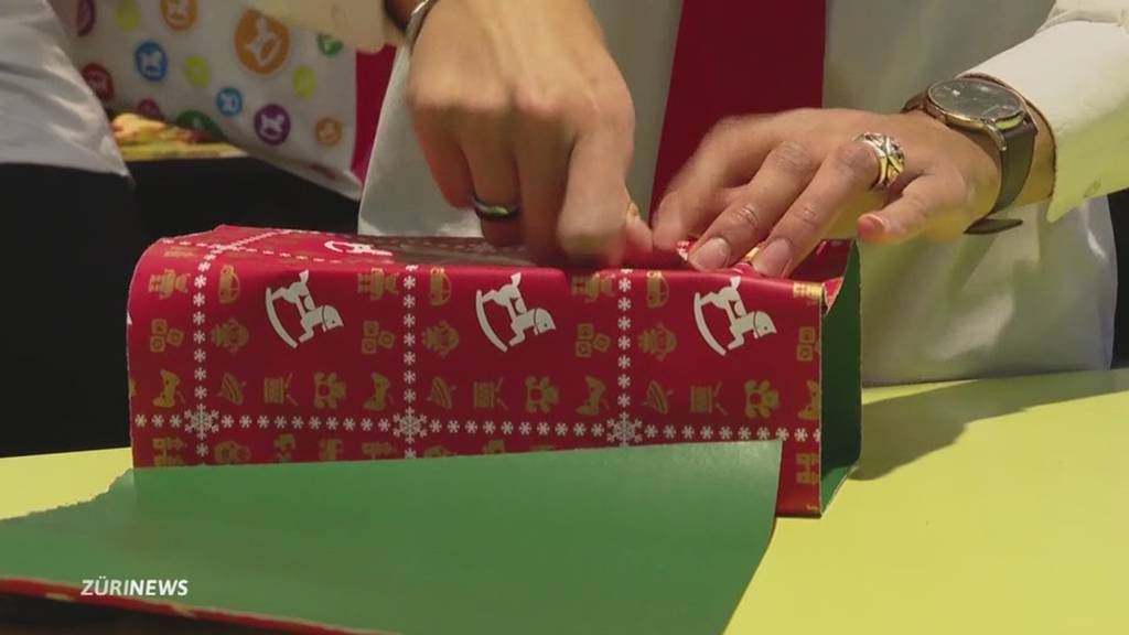 Was steckt in den Päckchen der Zürcher kurz vor Weihnachten?