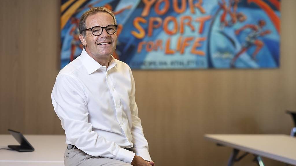 Der Romand Christian Milz, CEO  von European Athletics, sieht die Leichtathletik insgesamt auf Kurs