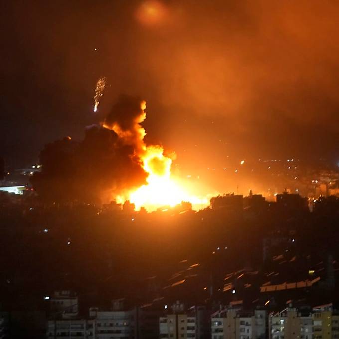 Israelisches Militär attackiert Beirut erneut mit schweren Luftangriffen