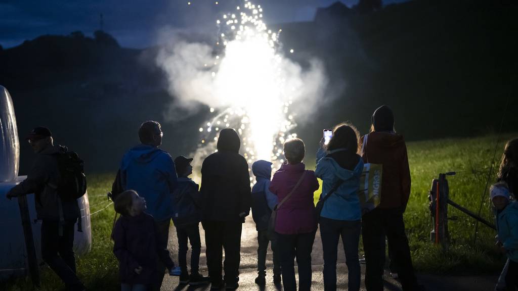 1. August Feuerwerk Urnäsch 