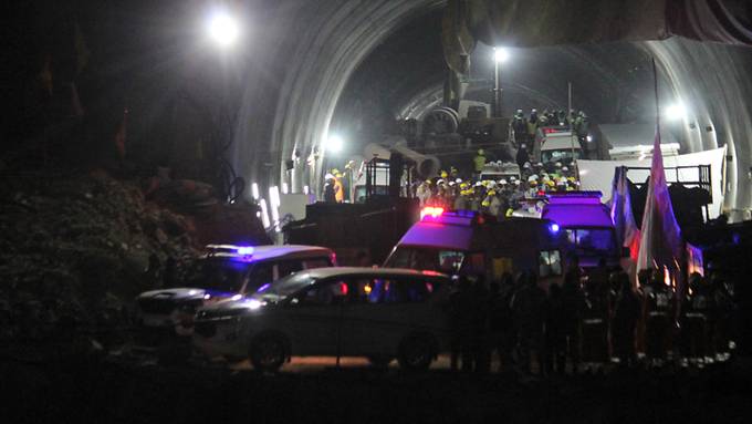 41 Arbeiter befreit: Happy End beim Tunnel-Drama nach 17 Tagen