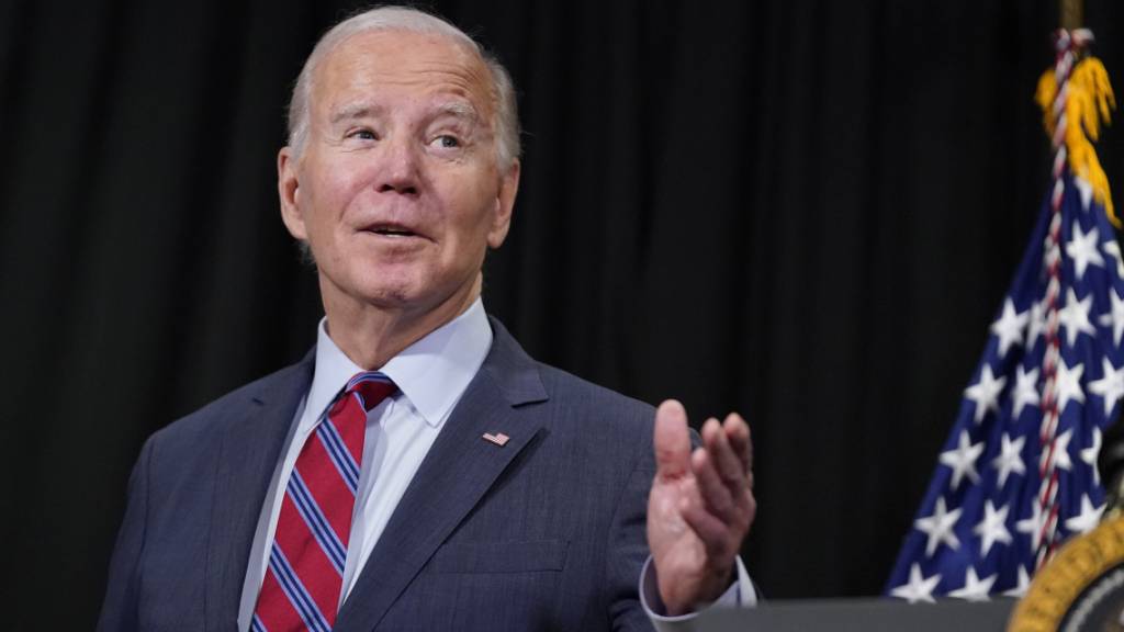 Joe Biden: «Der heutige Tag ist das Ergebnis harter Arbeit und eines wochenlangen persönlichen Engagements.» Foto: Stephanie Scarbrough/AP/dpa